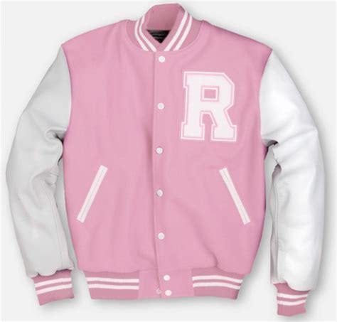Pink Varsity Jacket Jacket To