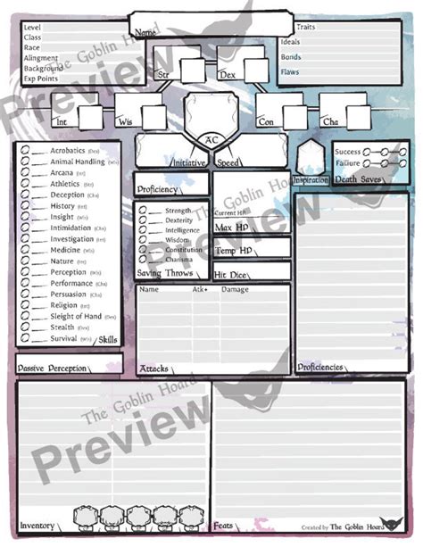 Dnd 5e Fillable Character Sheet Pdf Fillable Form 2023 Porn Sex Picture