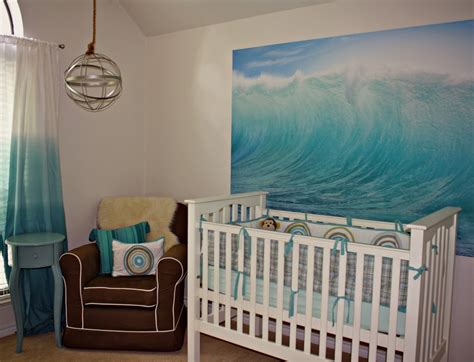 Baby Os Nursery Reveal Beach Theme Nursery Sea Nursery Theme Baby