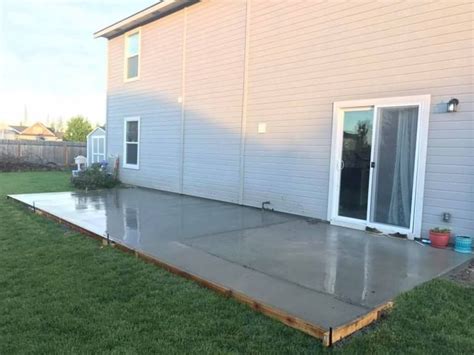 Creating A Stylish Diy Concrete Patio Patio Designs