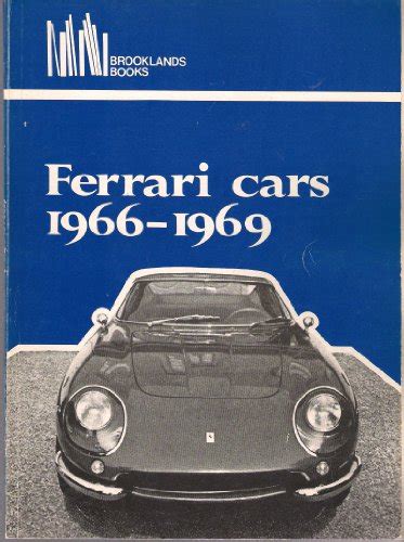Ferrari Cars 1966 1969 Clarke R M 9780906589595 Abebooks
