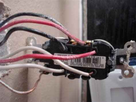 Red White Black Wires Outlet