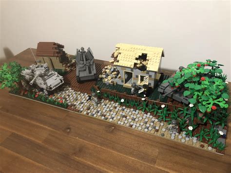 I Modified My Lego Wwii Diorama After Some Suggestion Made It Bigger