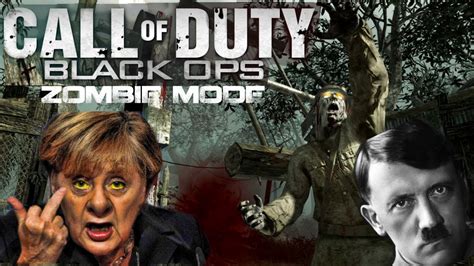 Nazis Und Merkel Cod Black Ops Zombie Mode Gameplay 01 Germanhd