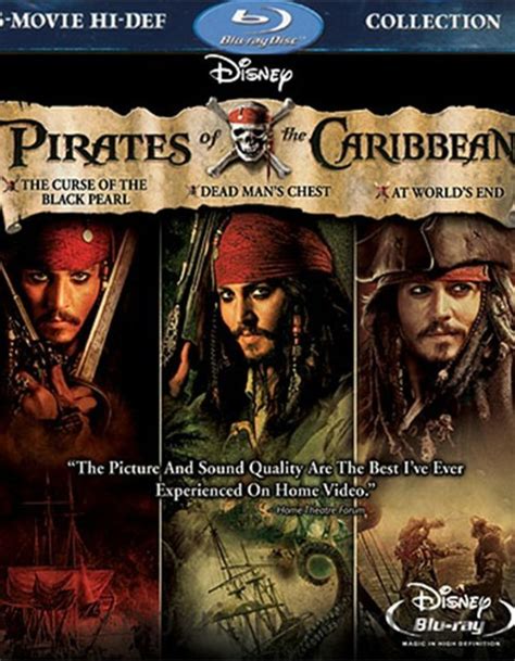 Pirates Of The Caribbean 3 Movie Collection Blu Ray 2007 Dvd Empire