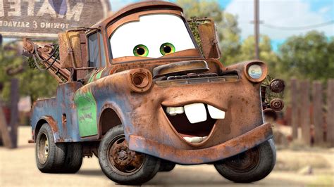 Mater The Tow Truck From Pixars Cars Movie Desktop Wallpaper Cars The
