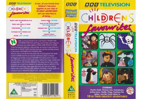 Bbc Television Childrens Favourites 1993 On Bbc Video United