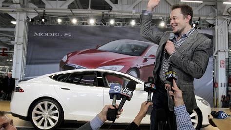 Tesla Ceo Elon Musk Cars All Go Self Driving In 20 Years