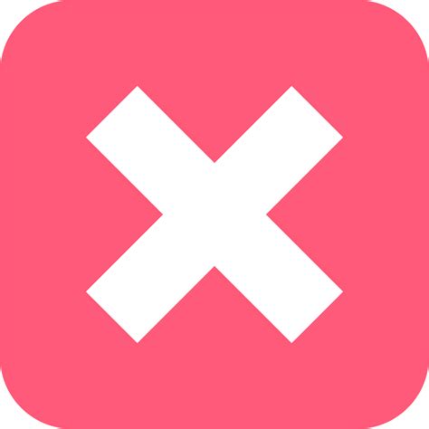 Negative Squared Cross Mark Emoji Download For Free Iconduck