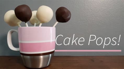 How To Make Simple Diy Cake Pops Youtube