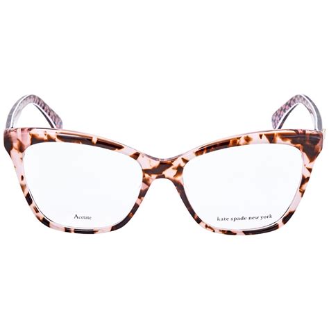 kate spade adria havana pink ladies eyeglasses adria 00t4 52 kate spade sunglasses jomashop