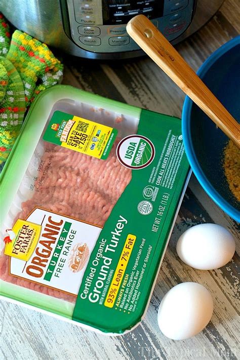 Cook onion and garlic in olive oil using the instant pot's sauté function before browning ground turkey. Best Instant Pot Turkey Meatloaf · The Typical Mom