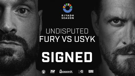 Tyson Fury Says Oleksandr Usyk “has To” Face Him In December “ He Doesnt Have A Choice