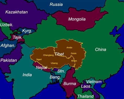 Tibet At A Glance International Tibet Network