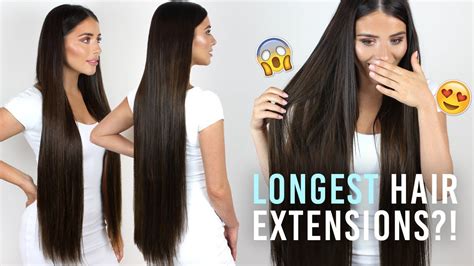 20 inch ombre black light blonde body wave brazilian hair extensions 4 bundles. Longest Hair Extensions in the World?! | ZALA Hair ...