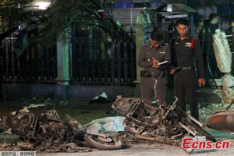 Rush Hour Bangkok Bombing At Busy Shrine Kills 22 Including 4 Chinese