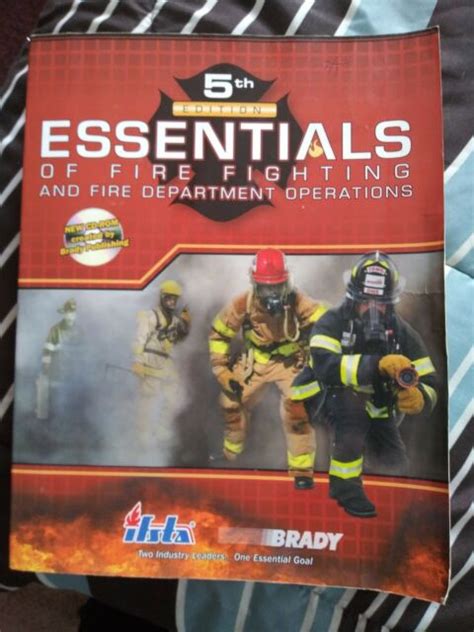 Essentials Of Fire Fighting And Fire Department Operations 5th Edition