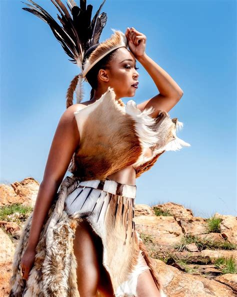 She came to fame after entering a presenter search. Minnie Dlamini Channels her Inner Zulu Warrior for # ...