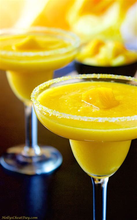 Mango Pineapple Margaritas Hollys Cheat Day