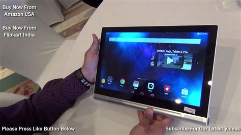 Lenovo Yoga Pro Tablet 2 Android 133 Inch Hands On Review Youtube