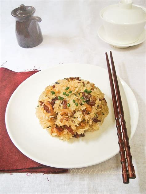 Chinese Stir Fried Glutinous Rice 生炒糯米饭 Moms Recipe Cooking Dishes