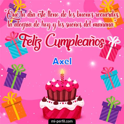 🎂feliz Cumpleaños 7 Axel
