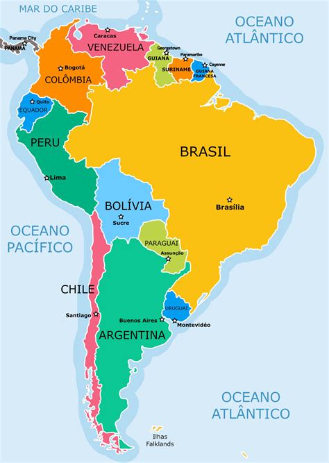 Que Oceanos Banham As Terras Americanas