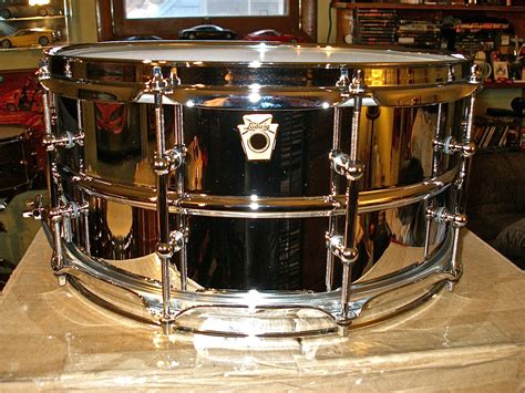 Ludwig Supraphonic Snare Drum With Tube Lugs 65x14 Vintage Drums
