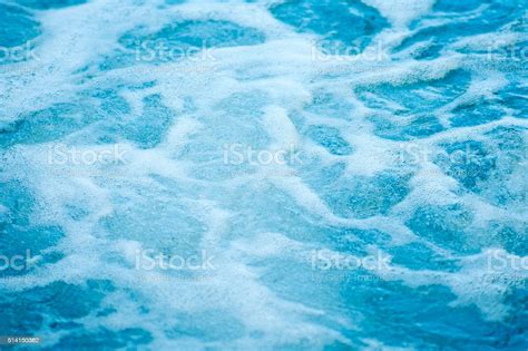 Blau Klares Wasser Im Whirlpool Spamassage Im Hintergrund Stockfoto Und Mehr Bilder Von
