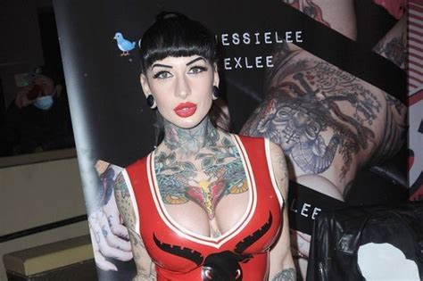 Porn Star Jessie Lee Regrets Chest Tattoo After G Boob Job Daily Star