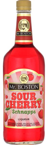 Mr Boston Sour Cherry Schnapps