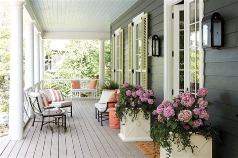 Porch Of The 2016 Southern Living Idea House How To Decorate