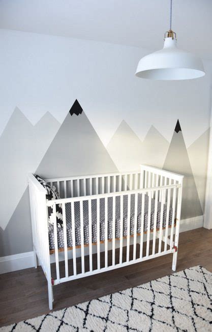 Mountain sticker peel stick fs70 magicalworlddecals. How To Paint A DIY Mountain Mural (No Art Skills Required ...