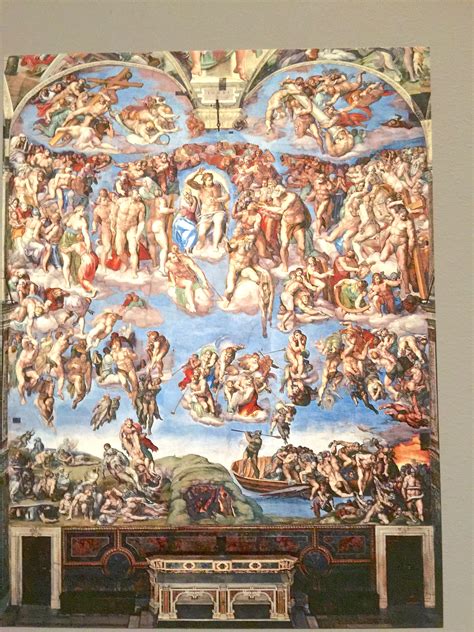 Michelangelos Last Judgement Painting