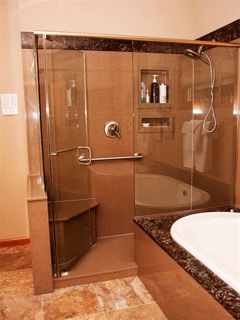 Cultured marble is susceptible to damage from extreme temperatures, and it can also be scratched rather easily. Cultured Marble Shower | Houzz