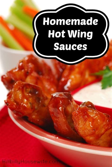 Homemade Hot Wing Sauces Hillbilly Housewife Hot Wing Sauces Wing