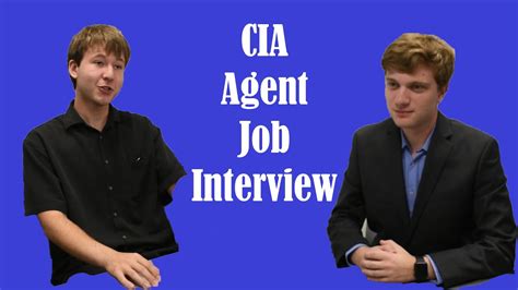 Former Cia Agent Has A Job Interview Youtube