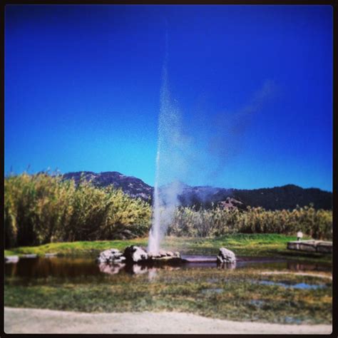 old faithful s california cousin calistoga old faithful waterfall california explore olds