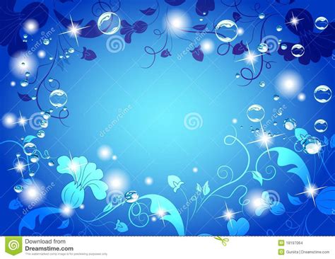 Free Download Blue Flower Backgrounds Bright Blue Flower Background