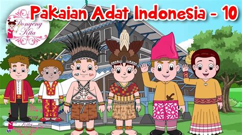 Pakaian Adat Aceh Kartun Baju Adat Tradisional