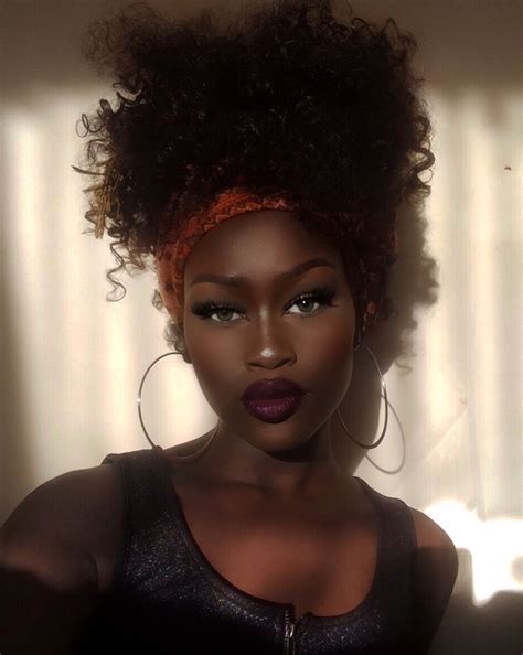 Pin By Bruhitsjazzy On ♡ᴅᴀᴢᴢʟɪɴɢ♡ Dark Skin Beauty Most Beautiful Black Women Beauty Skin