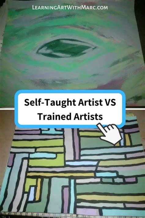 The Self Taught Artist Vs Trained Artists Art With Marc Explore And
