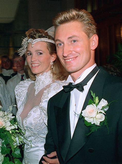 From 1988 Wayne Gretzky Marries Janet Jones In Edmonton Cbc Archives