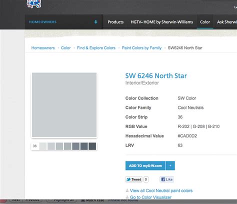 Get design inspiration for painting projects. north star paint by sherwin williams | Sherwin williams ...