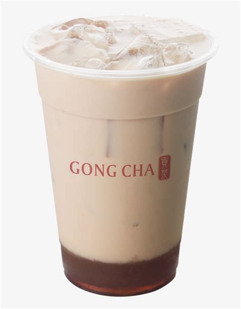 Brown Sugar Ginger Milk Tea Gong Cha Caramel Milk Tea 716x1024 Png