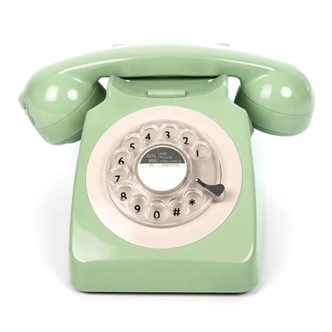 Gpo 746 Retro Rotary Dial Phone In Ivory Retro Phone Rotary Dial