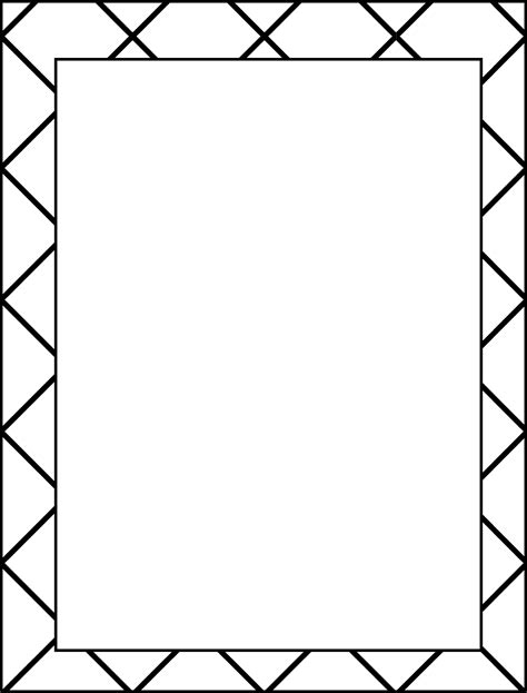 Simple Border Designs For School Projects To Draw Free Download On