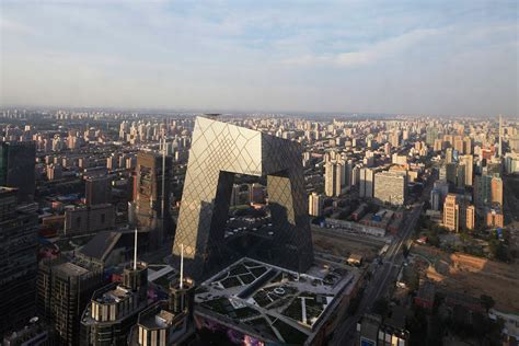 Oma Designed Cctv Headquarters In Beijing Completed News Archinect