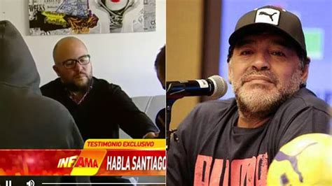 Santiago Lara El Supuesto Sexto Hijo De Maradona Los Rulos La Cara
