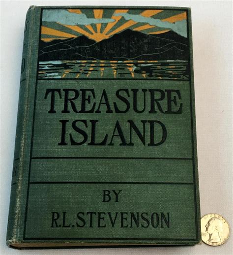 Lot Treasure Island By Robert Louis Stevenson C 1900 Grosset And Dunlap